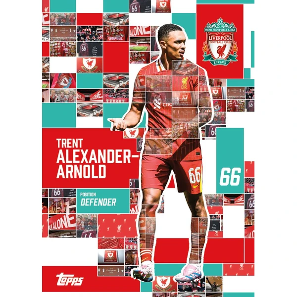 Topps fotbalové karty Liverpool 2024/25 Team Set - Fotbalové karty - Obrázek H4MF000J01