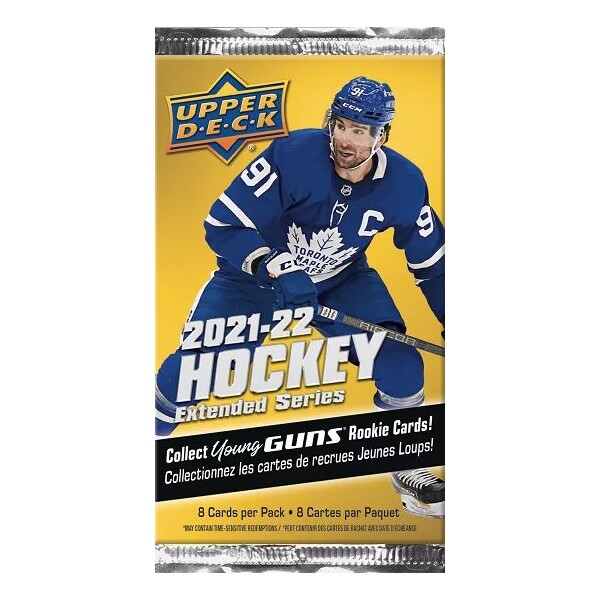 Levně Hokejové karty Upper Deck - 21-22 Extended Series Hockey Retail Balíček