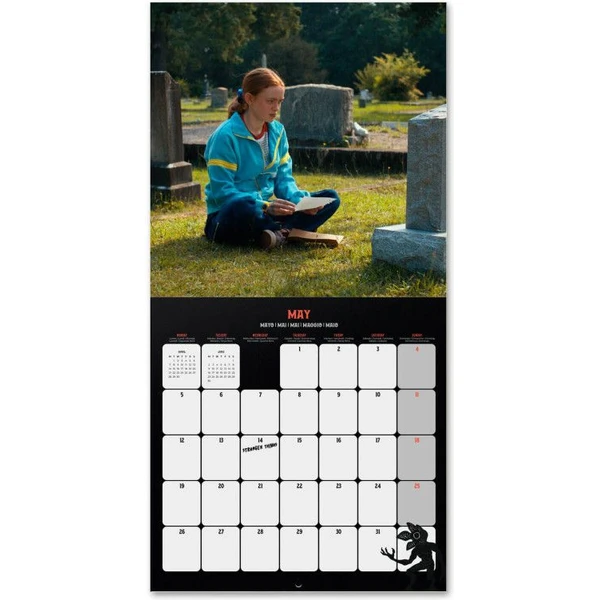Kalendář Stranger Things 2025 - Kalendáře - Obrázek H6M9000O01