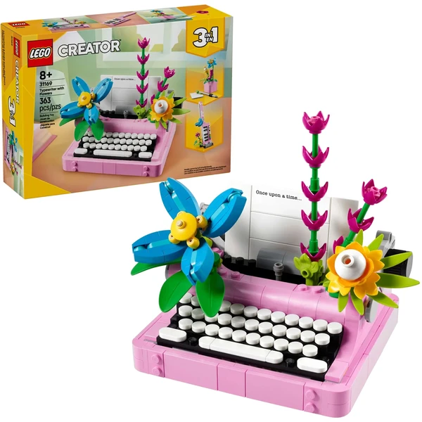 LEGO Creator 3 v 1 31169 Psací stroj s květinami - LEGO - Hlavní obrázek