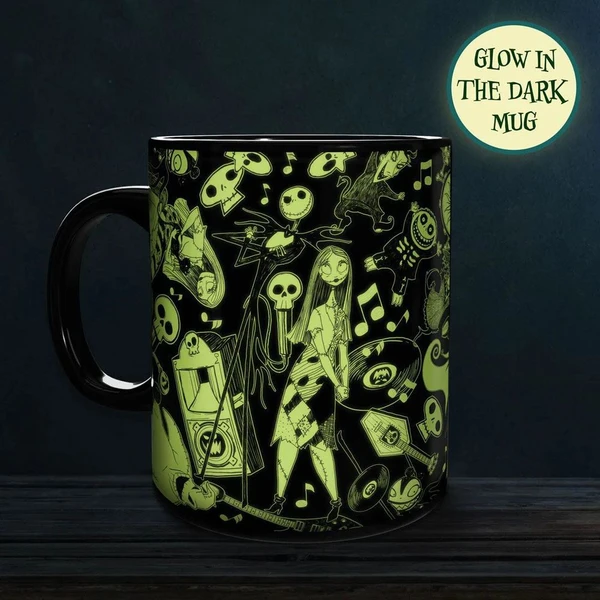 Hrnek Nightmare Before Christmas 550 ml (svítí ve tmě) (king size) - Hrnky - Obrázek H6Z5000L01