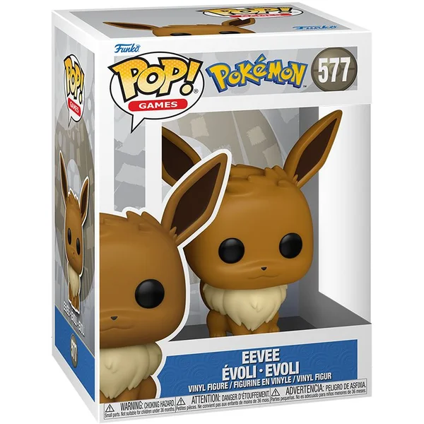 Funko POP! #577 Games: Pokémon - Eevee - Funko POP! - Obrázek H803700301