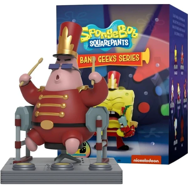 Blind box Mighty Jaxx SpongeBob SquarePants - Band Geek Series 10 cm - Figurky - Obrázek H9SF000N01