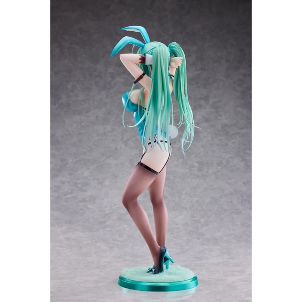 Original Character PVC Statue 1/4 Green Twin Tail Bunny-chan 43 cm - Hentai sošky a sochy 18+ - Obrázek H9ZD000P01
