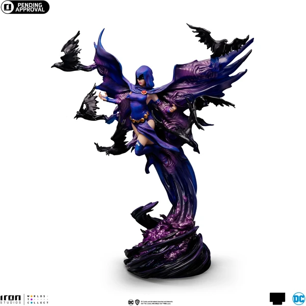 Soška Iron Studios Art Scale 1/10 DC Comics Series #8 - Raven - Sochy a sošky - Obrázek HAZ9000K01