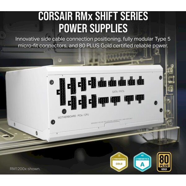 Corsair RM850x SHIFT bílý - Zdroje - Obrázek HBRK000K01