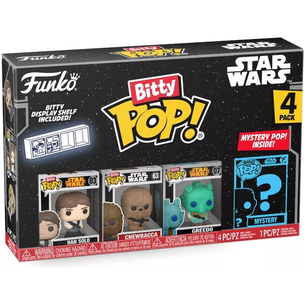 Levně Funko Bitty POP! Star Wars - Han Solo 4 pack