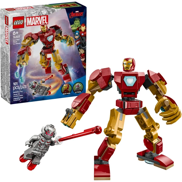 LEGO Marvel 76307 Iron Man v robotickém obleku vs. Ultron - LEGO - Hlavní obrázek