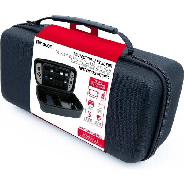 Nacon velké ochranné pouzdro Nacon pro Switch 2 černé - Pouzdra - Obrázek HFMF000J01