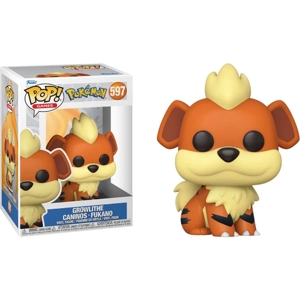 Funko POP! #597 Games: Pokémon - Growlithe - Funko POP! - Hlavní obrázek