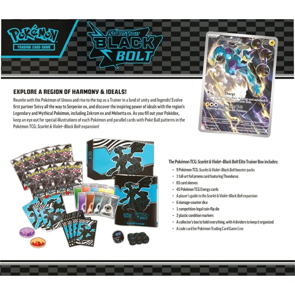 Pokémon TCG: SV10.5 Black Bolt - Elite Trainer Box - Pokémon karty - Obrázek HJPD000K01