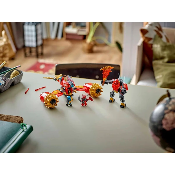 LEGO Ninjago 71830 Kaiův bouřný jezdec a robot - LEGO - Obrázek HNSE000J01