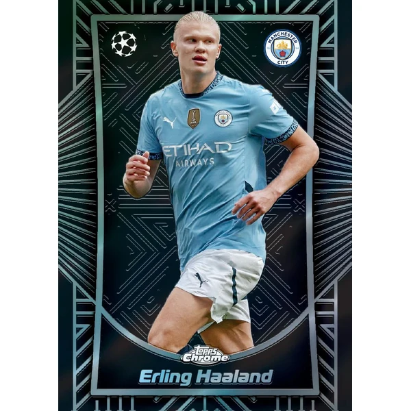 Fotbalové karty Topps 2024-25 Chrome UEFA Club Competitions - Hanger Box - Fotbalové karty - Obrázek HQ1H000L01