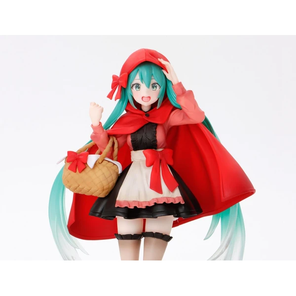 Figurka Taito Prize Hatsune Miku - Miku Little Red Riding Hood (Wonderland) 18 cm - Figurky - Obrázek HV6E000K01