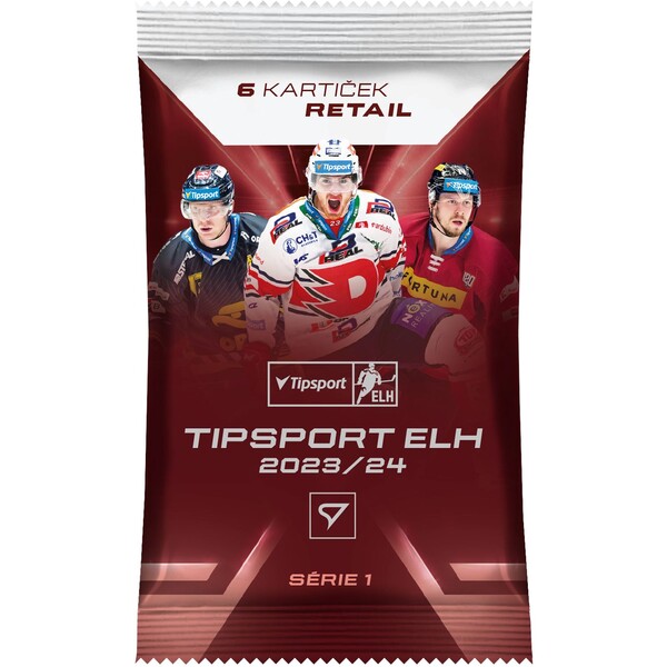 Levně Hokejové karty SportZoo Retail balíček Tipsport ELH 2023/24 - 1. série