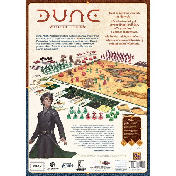 DUNA: Válka o Arrakis - Deskové hry - Obrázek I02H000L01