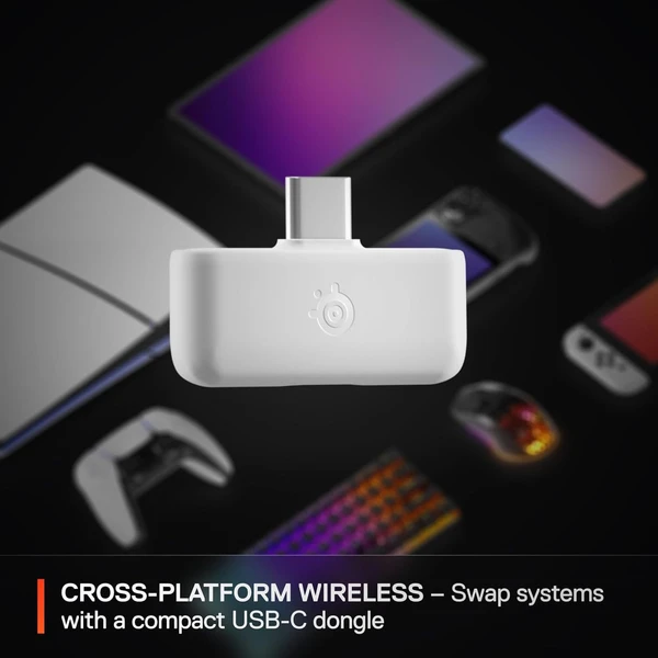 SteelSeries Arctis Nova 5P herní sluchátka bílá - Sluchátka - Obrázek I0A8000O01