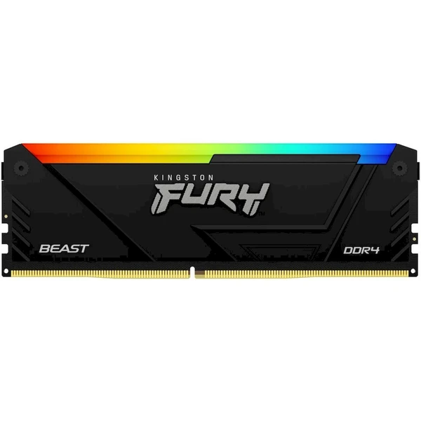 Kingston FURY Beast RGB DDR4 32GB 3200MT/s CL16 DIMM (2x16GB) XMP - Operační paměti - Obrázek I0GA000J01