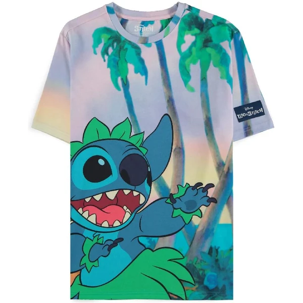 Tričko dámské Lilo & Stitch - Characters AOP L - Trička - Hlavní obrázek