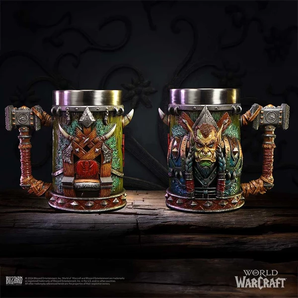 Korbel Nemesis Now World of Warcraft - Thrall 17,5 cm - Hrnky - Obrázek I1BF000P01