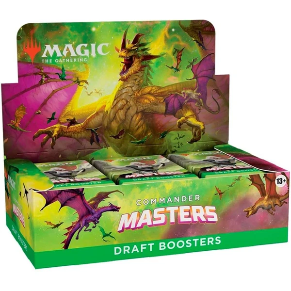 Magic: The Gathering - Commander Masters Draft Booster - MTG karty - Obrázek I237000601