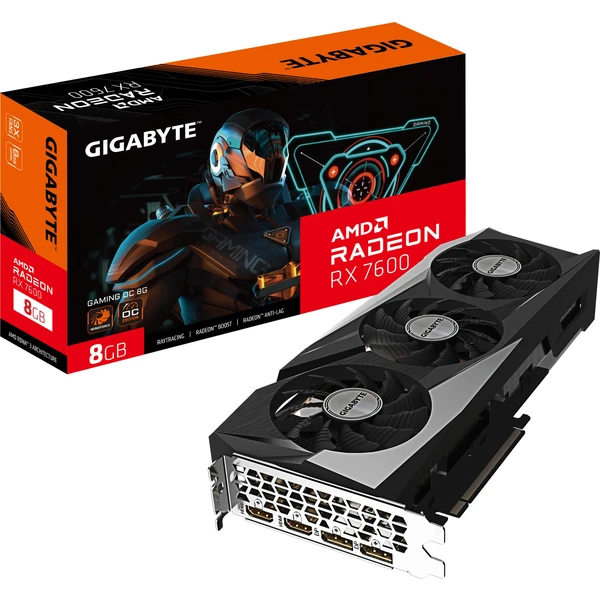 GIGABYTE AMD Radeon RX 7600 Gaming OC 8G, 8GB GDDR6 - Grafické karty - Obrázek I2E5000601