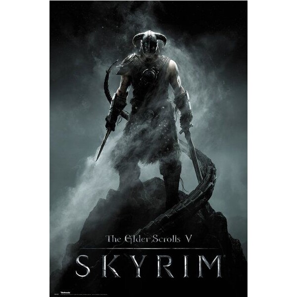 Levně Plakát Skyrim - Dragonborn (68)