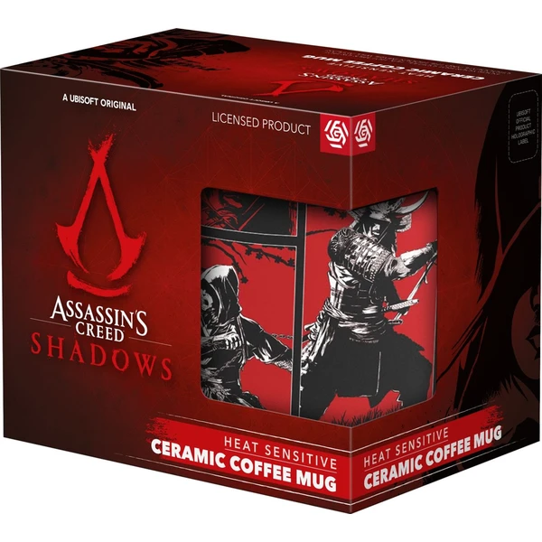 Hrnek Assassin's Creed Shadows (měnící se motiv) 450 ml - Hrnky - Obrázek I3FB000N01