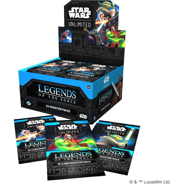 Star Wars: Unlimited 05 - Legends of the Force - Booster Box - Star Wars TCG - Obrázek I4EE000K01