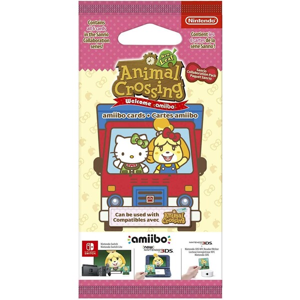 Levně Animal Crossing amiibo cards - Sanrio Collab pack