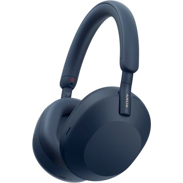Levně Sony WH-1000XM5 bezdrátová sluchátka modrá