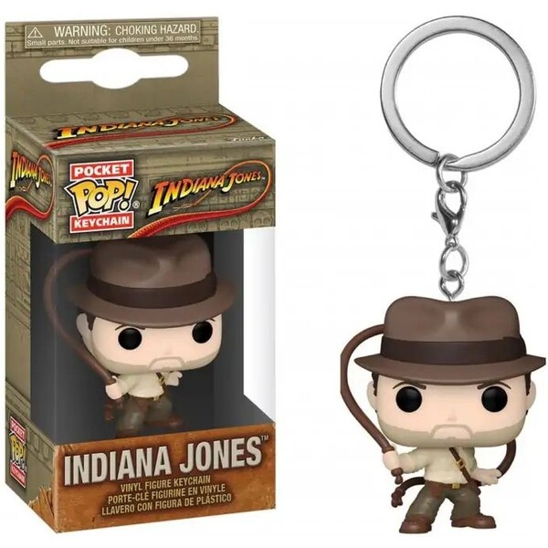 Levně Funko POP! Keychain: Raiders Of The Lost Ark - Indiana Jones