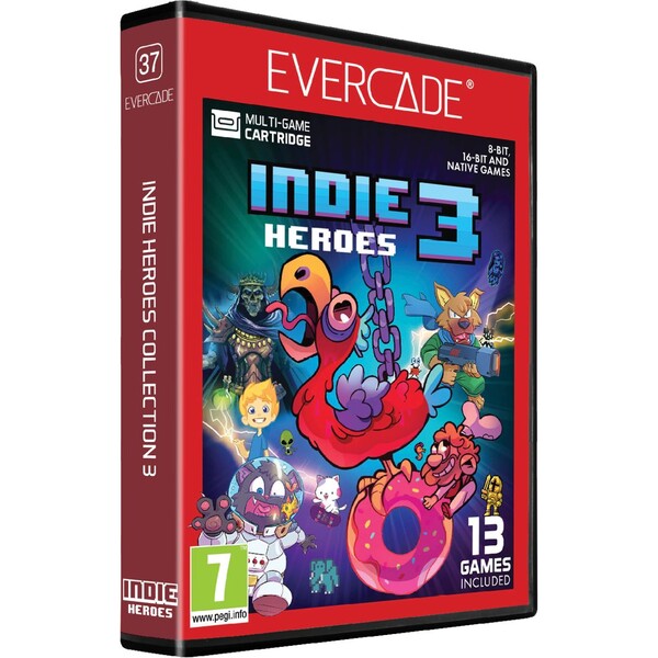 Levně Home Console Cartridge 37. Indie Heroes Collection 3 (Evercade)