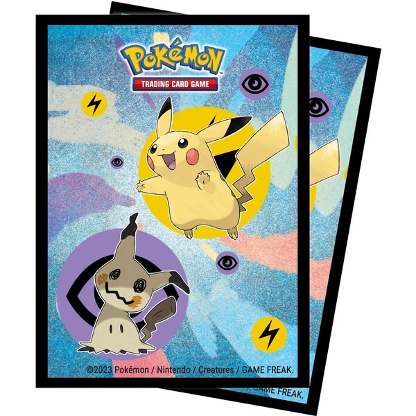 Levně Pokémon UP - Pikachu & Mimikyu Deck Protector obaly na karty 65ks