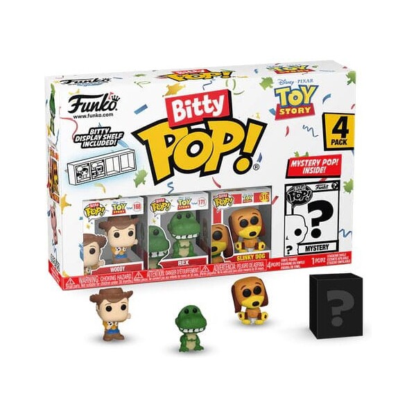 Levně Funko Bitty POP! Disney: Toy Story - Woody 4 pack