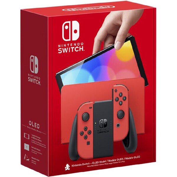 Levně Konzole Nintendo Switch - OLED Mario Red Edition