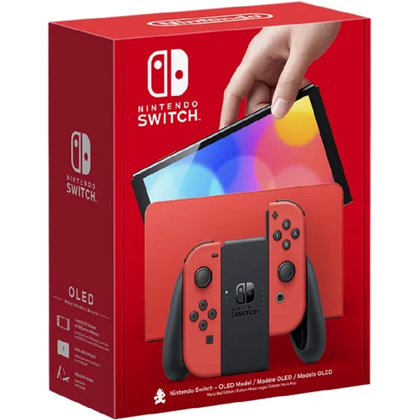 Konzole Nintendo Switch - OLED Mario Red Edition - Konzole - Hlavní obrázek