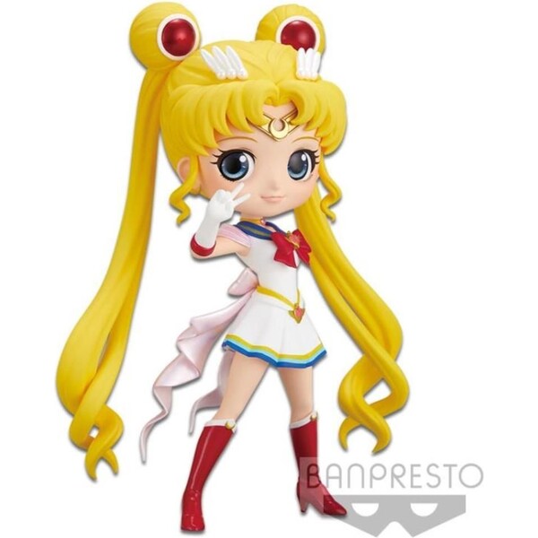 Levně Figurka Bandai Banpresto Pretty Guardian Sailor Moon Eternal The Movie - Q Posket Super Sailor Moon