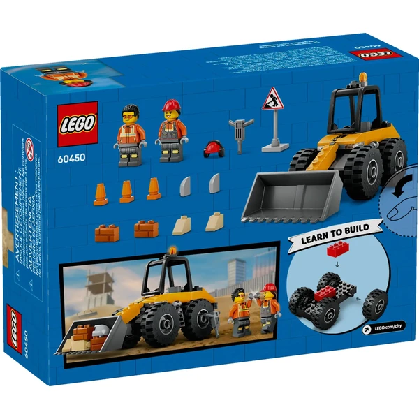 LEGO City 60450 Žlutý kolový nakladač - LEGO - Obrázek J0SE000J01