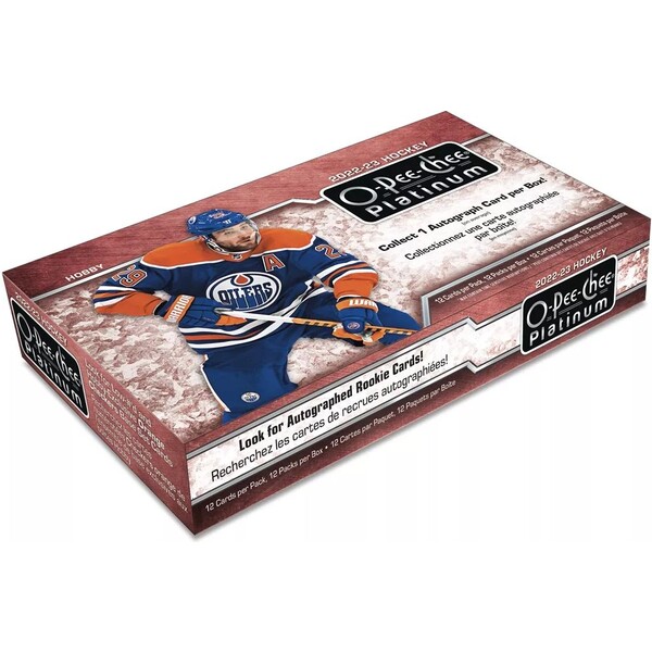Levně Hokejové karty Upper Deck O-Pee-Chee Platinum Hockey Hobby Box 2022-23