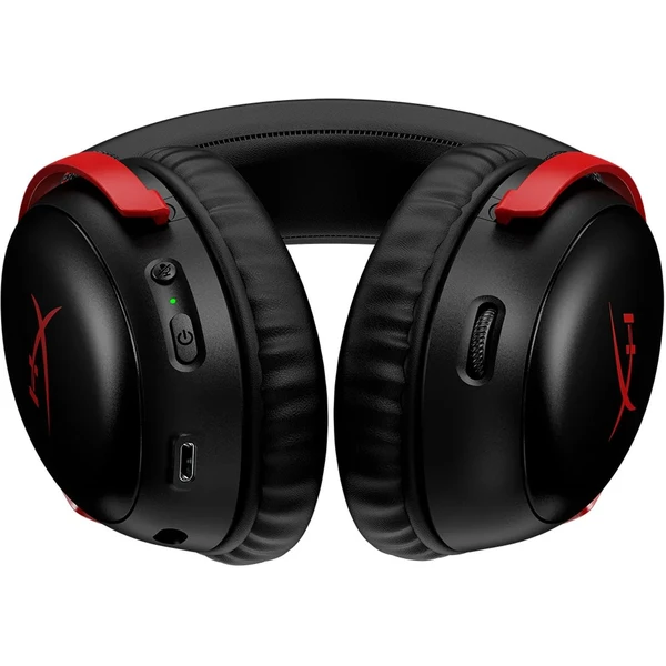 HyperX Cloud III bezdrátový herní headset červený - Sluchátka - Obrázek J1Z1000N01