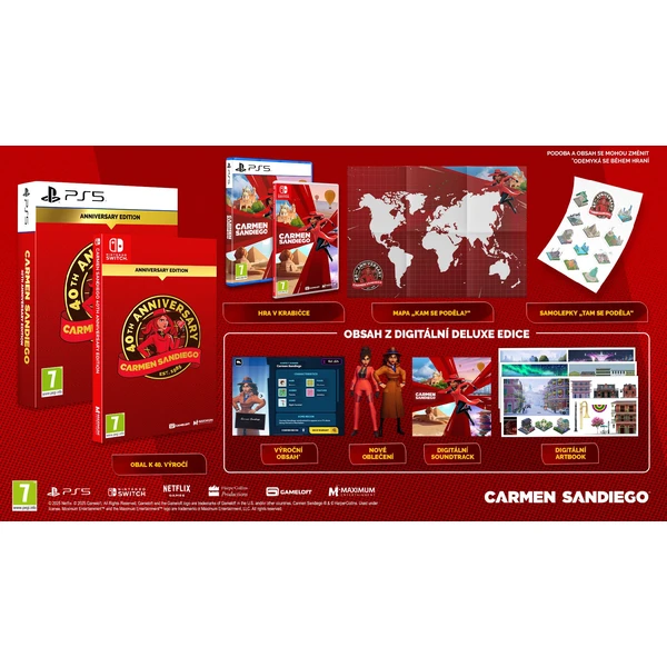Carmen Sandiego 40th Anniversary Edition (Switch) - Hry pro Nintendo Switch - Obrázek J2LC000J01