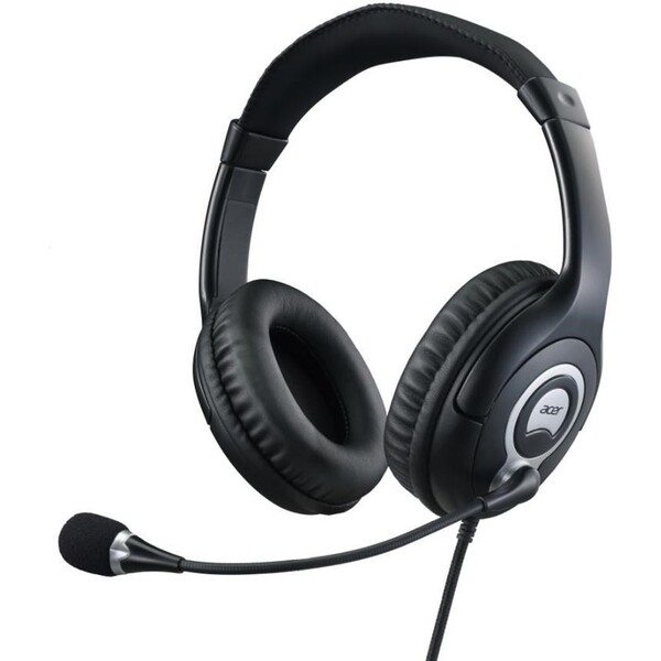 Acer Over-the-Ear Headset sluchátka OV-T690 Černo-šedé