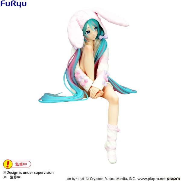 Figurka Furyu Noodle Stopper: Hatsune Miku - Rabbit Ear Hood Pajama 14 cm - Figurky - Obrázek J46D000P01