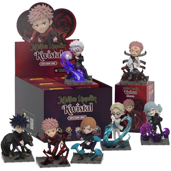 Blind box Mighty Jaxx: Kwistal Fwenz Jujutsu Kaisen - Battle Ready