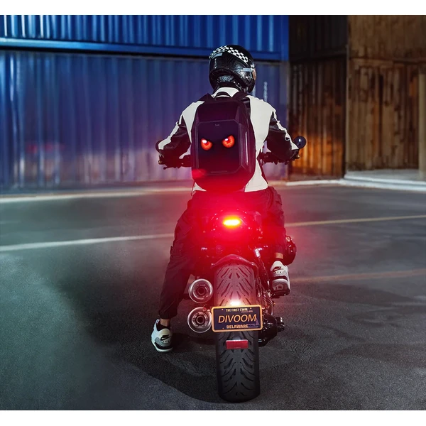 Divoom Cyberbag Pixel Art LED batoh černý - Batohy - Obrázek J8LG000K01