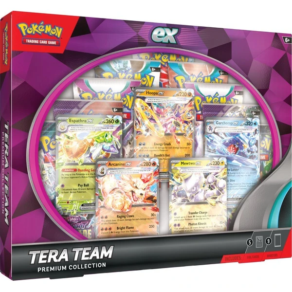 Pokémon TCG: Tera Team Premium Collection - Pokémon karty - Hlavní obrázek