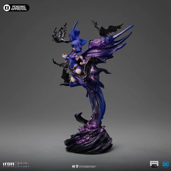 Soška Iron Studios Art Scale 1/10 DC Comics Series #8 - Raven - Sochy a sošky - Obrázek JAZ9000K01