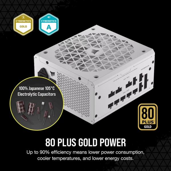 Corsair RM850x SHIFT bílý - Zdroje - Obrázek JBRK000K01
