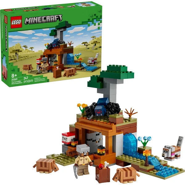 LEGO Minecraft 21269 Výprava do dolu a pásovec - LEGO - Hlavní obrázek